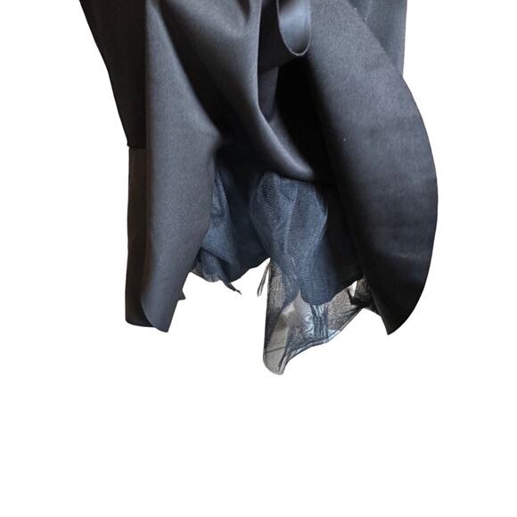 ASOS Asymmetrical Maternity Cocktail Dress 
Size 4 Black - Picture 7 of 9